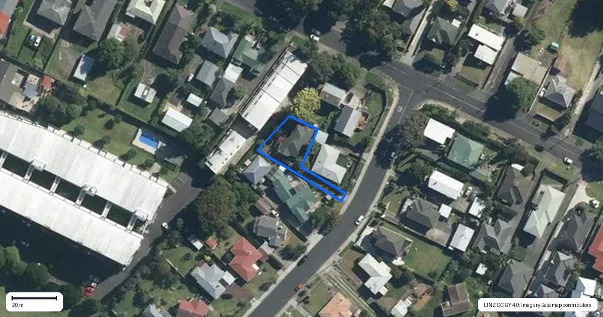 Property context map for 3B Boakes Road, Mount Wellington, Auckland