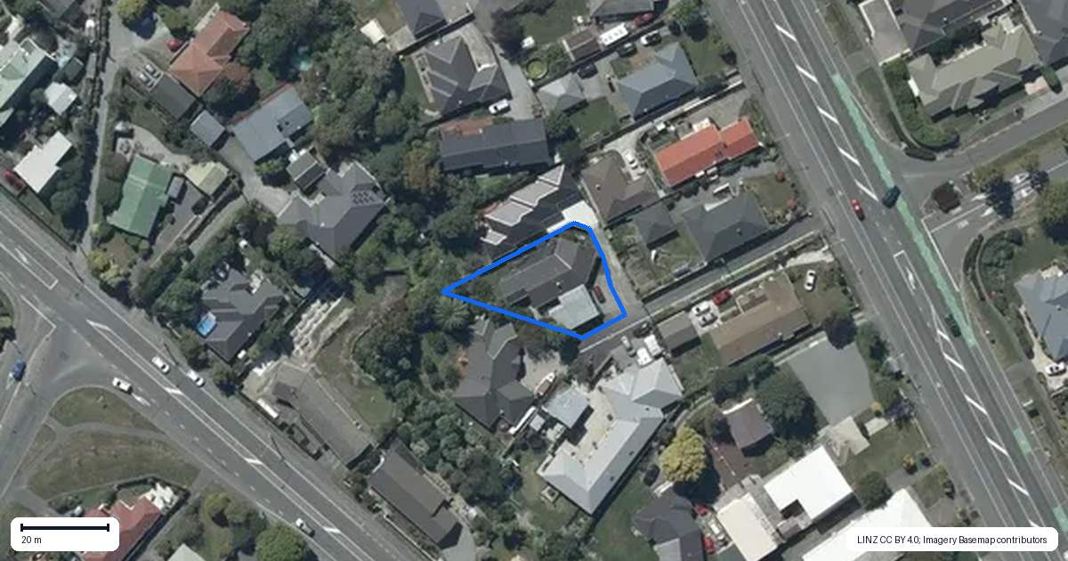 Property context map for 428A Halswell Road, Halswell, Christchurch