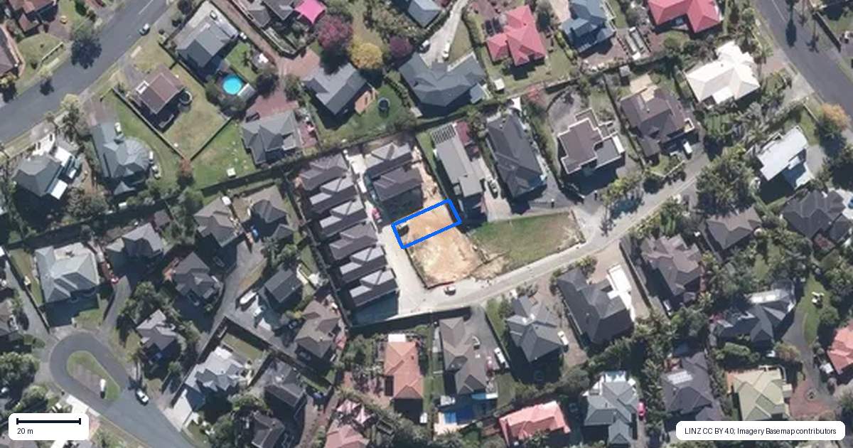 Property context map for 5/90 Picasso Drive, West Harbour, Auckland