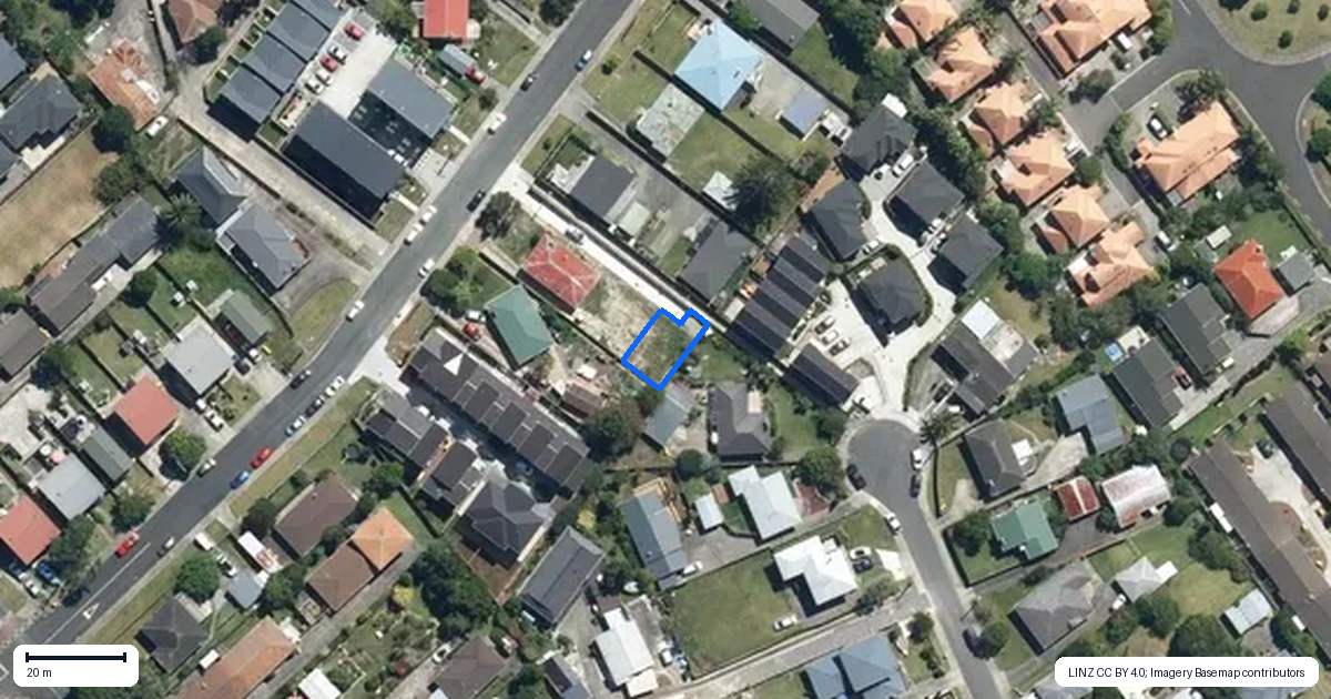 Property context map for 7E Westall Road, New Lynn, Auckland