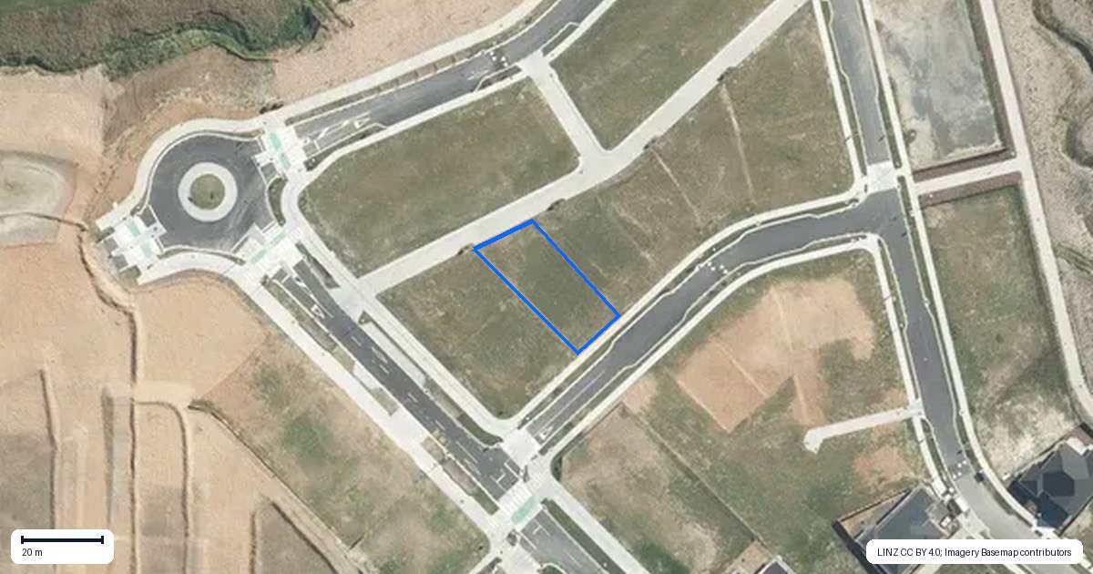 Property context map for 10 MacGregor Lane, Wainui