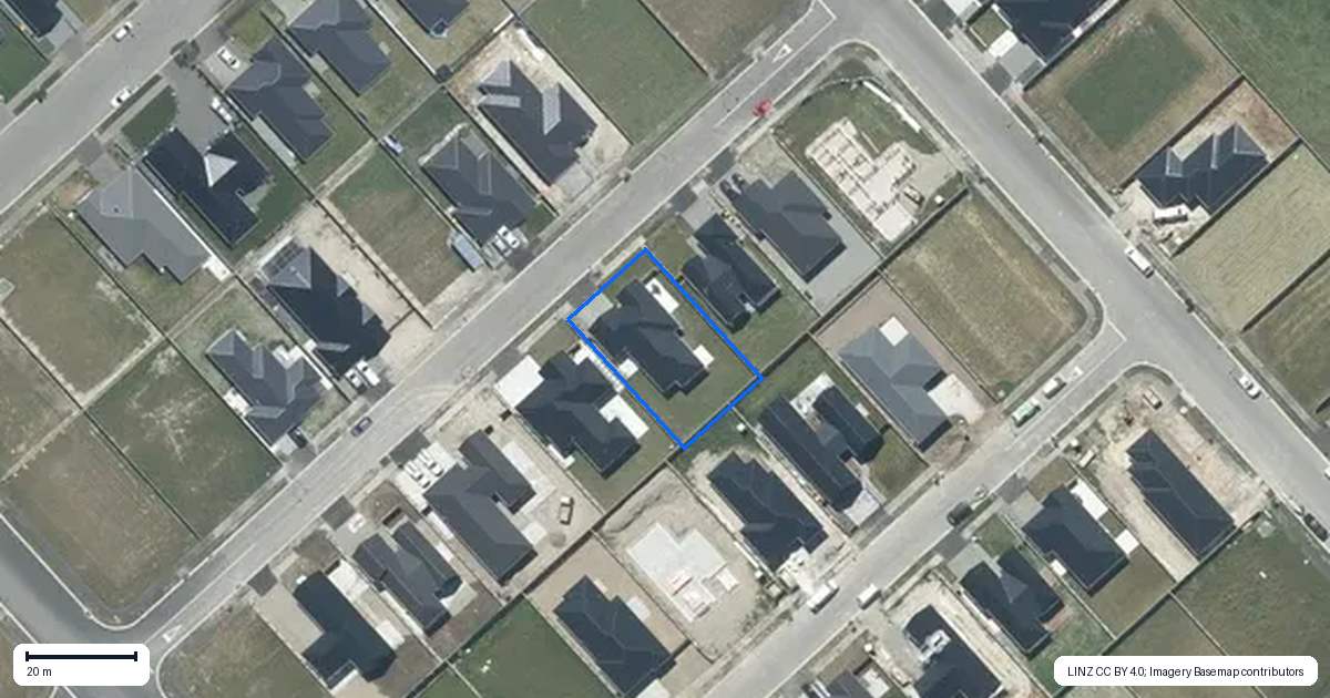 Property context map for 7 Kilphin Street, Elgin, Ashburton