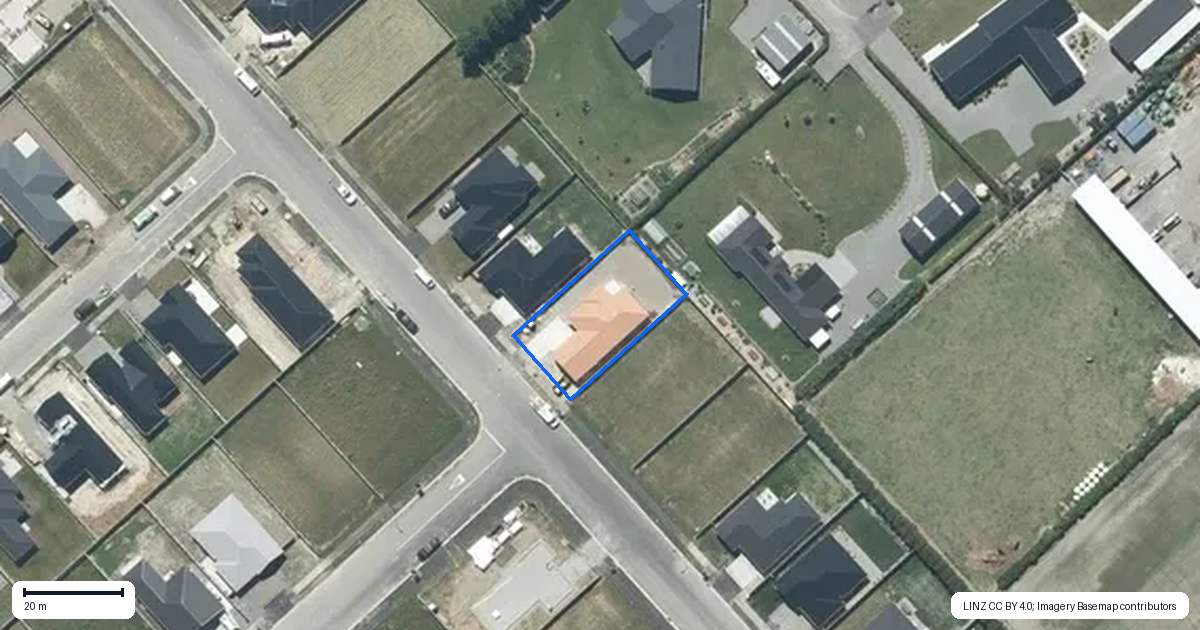 Property context map for 27 Orwell Way, Elgin, Ashburton