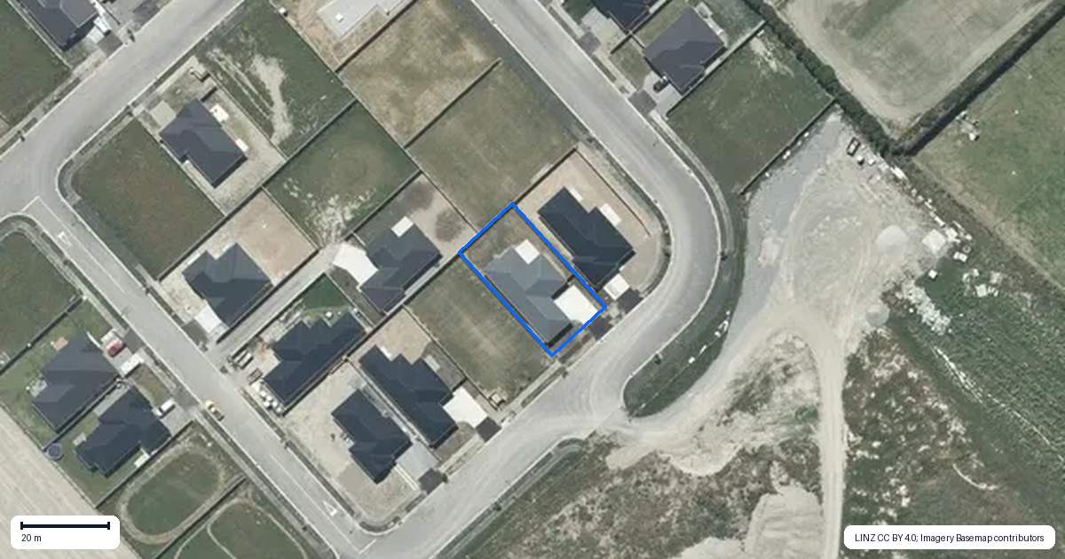 Property context map for 24 Orwell Way, Elgin, Ashburton