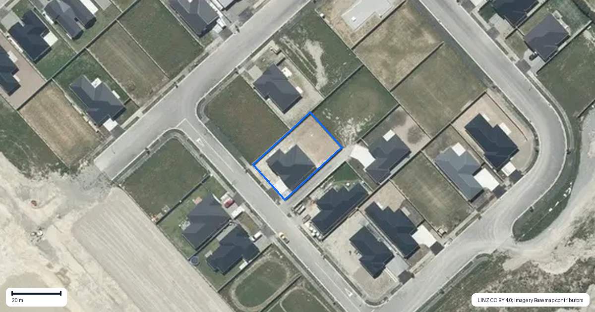 Property context map for 3 Buxton Street, Elgin, Ashburton