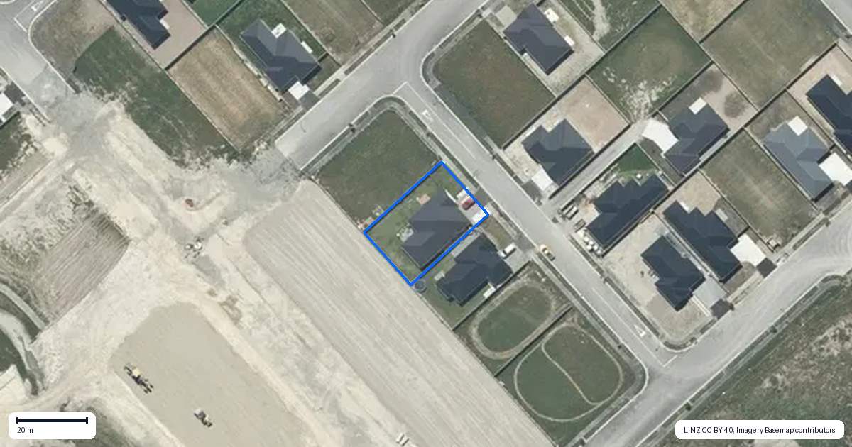 Property context map for 4 Buxton Street, Elgin, Ashburton
