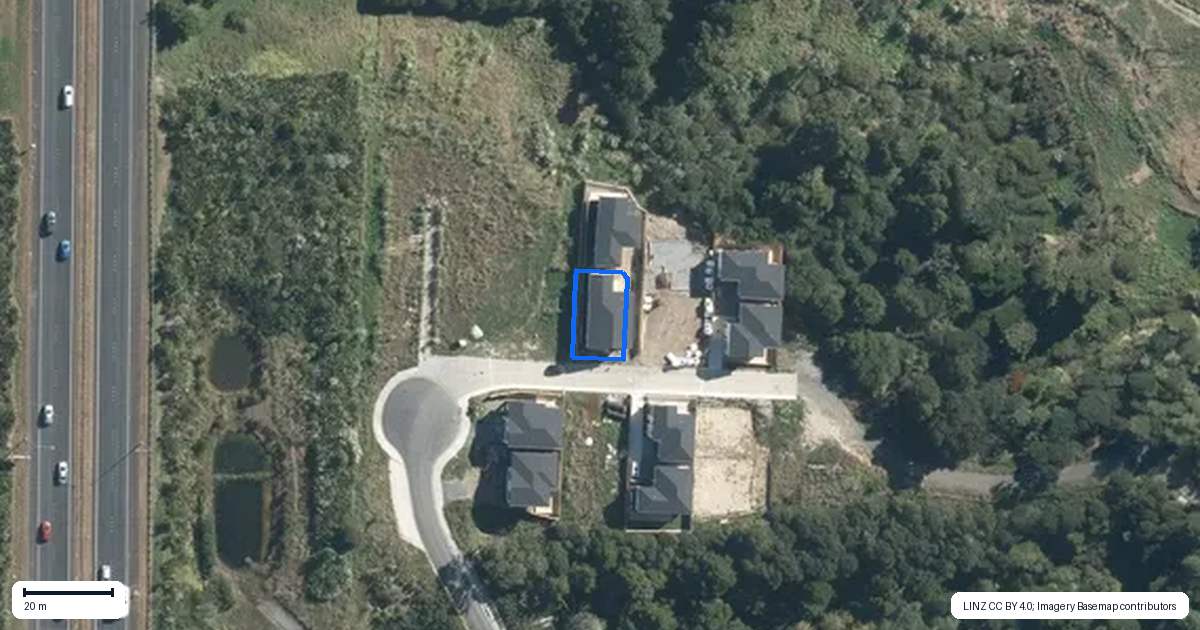 Property context map for 3A Breeze Lane, Silverdale