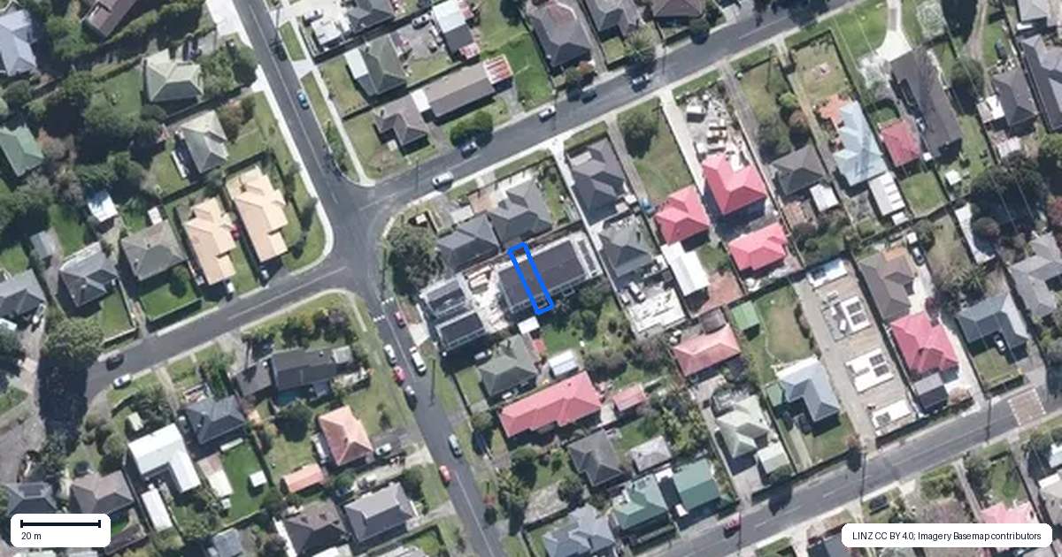 Property context map for 4/113 Flanshaw Road, Te Atatu South, Auckland
