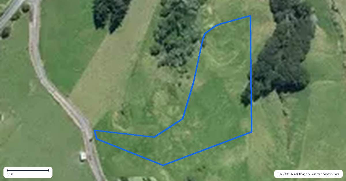 Property context map for 19 Toots Drive, Kawakawa