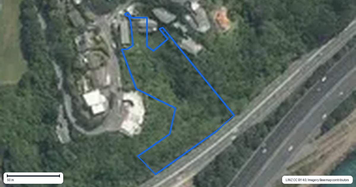 Property context map for 4 Homebush Road, Khandallah, Wellington