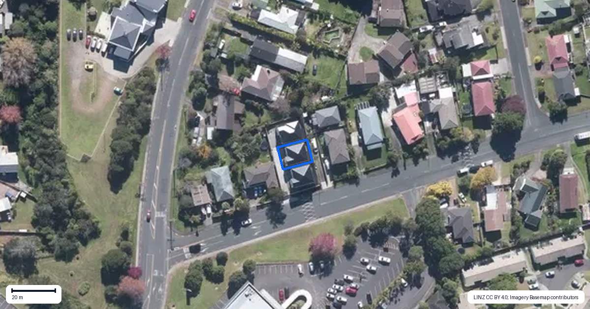 Property context map for 58B Widmore Drive, Massey, Auckland