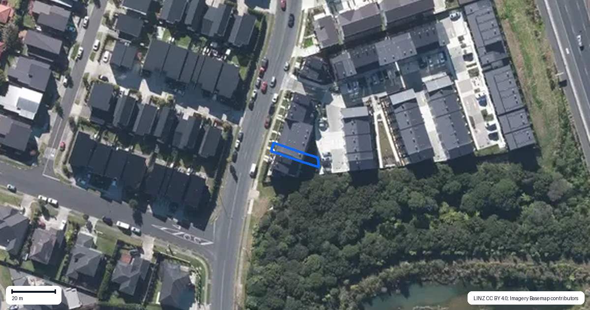 Property context map for 44C Westgate Drive, Westgate, Auckland