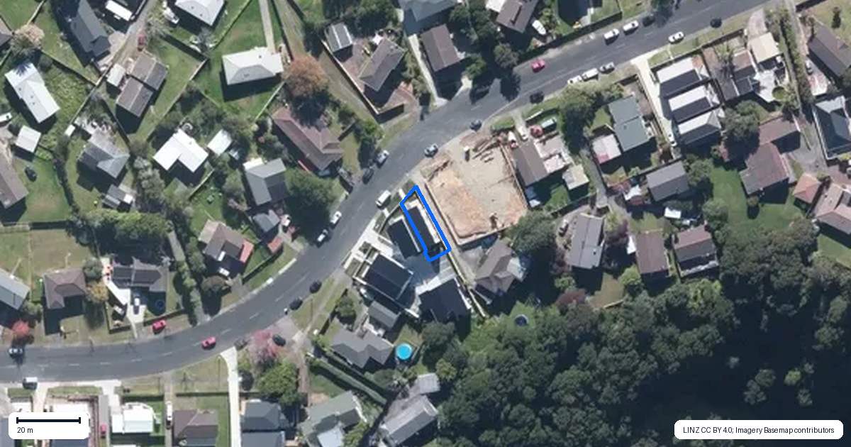 Property context map for 37F West Harbour Drive, West Harbour, Auckland