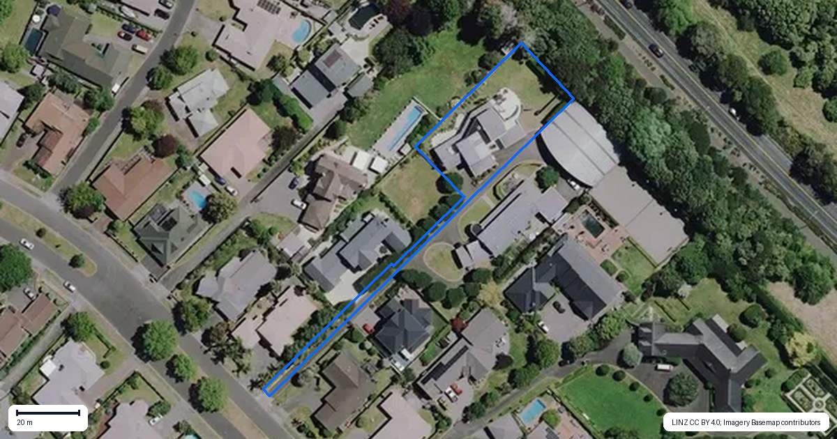 Property context map for 67 Harrowfield Drive, Harrowfield, Hamilton