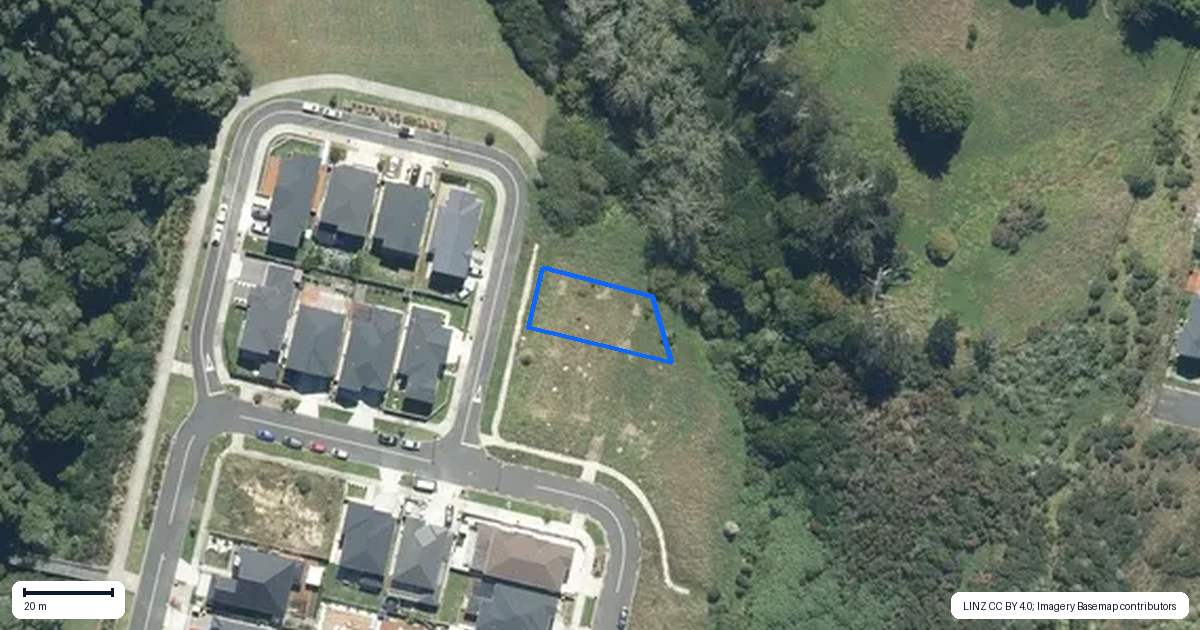 Property context map for 6 Skanda Crescent, Flat Bush, Auckland