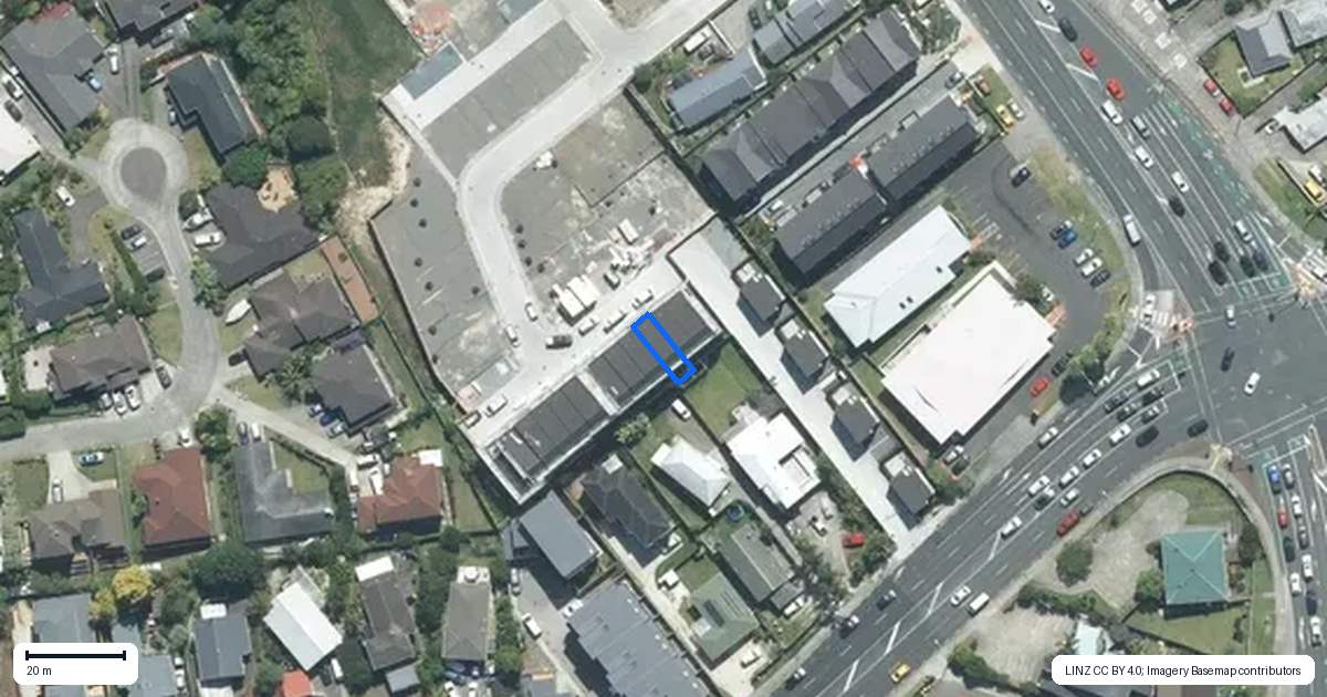 Property context map for 6 Kanapa Road, Northcross, Auckland