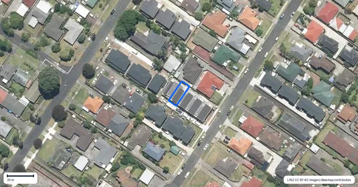 Property context map for 27D Watson Place, Papatoetoe, Auckland