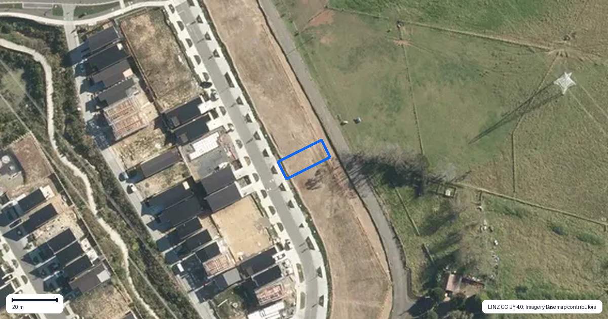 Property context map for 26 Paretao Street, Massey, Auckland