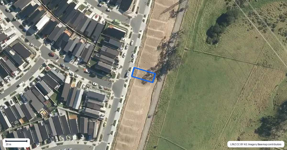 Property context map for 29 Puhikawa Street, Massey, Auckland