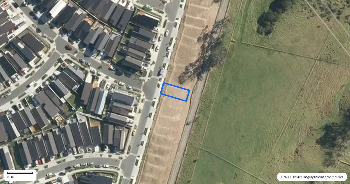 Property context map for 25 Puhikawa Street, Massey, Auckland