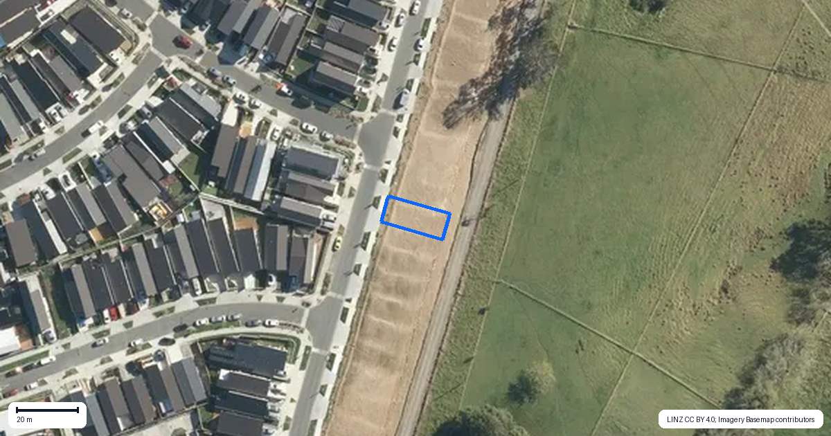 Property context map for 19 Puhikawa Street, Massey, Auckland