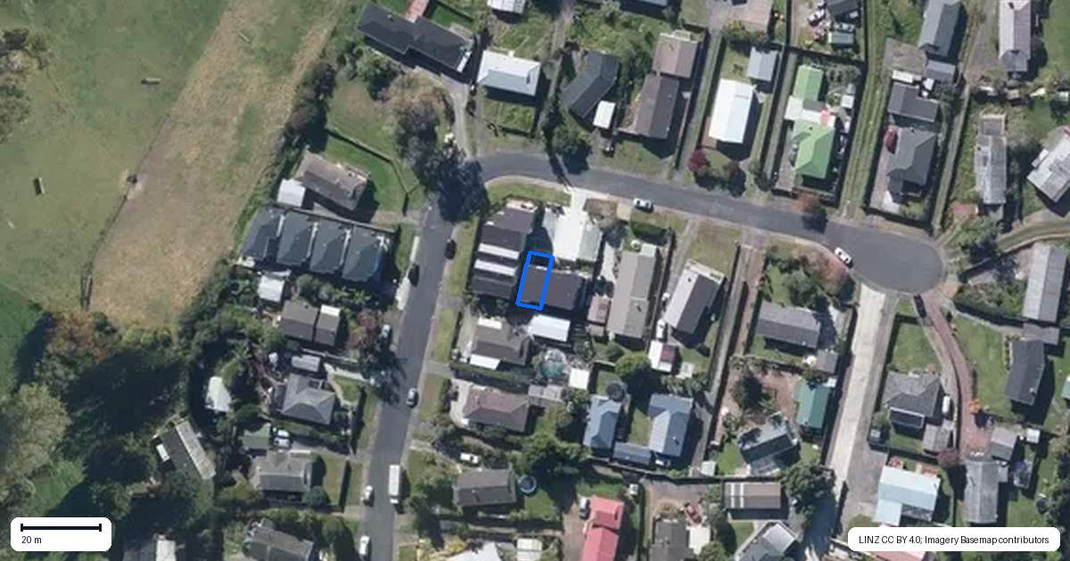 Property context map for 26C Camphora Place, Ranui, Auckland