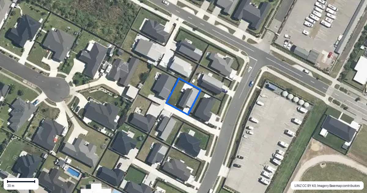 Property context map for 39B O'Sullivan Drive, Matamata