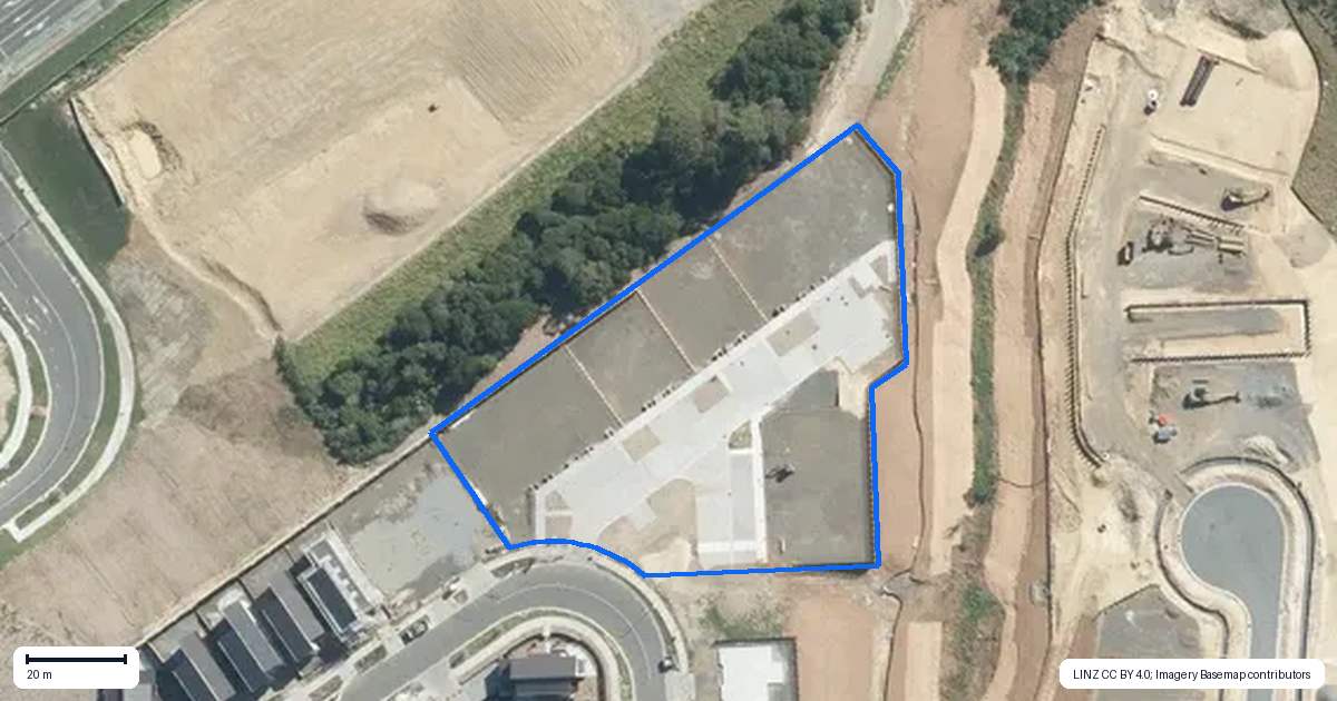 Property context map for 3/5 Parapara Place, Albany, Auckland