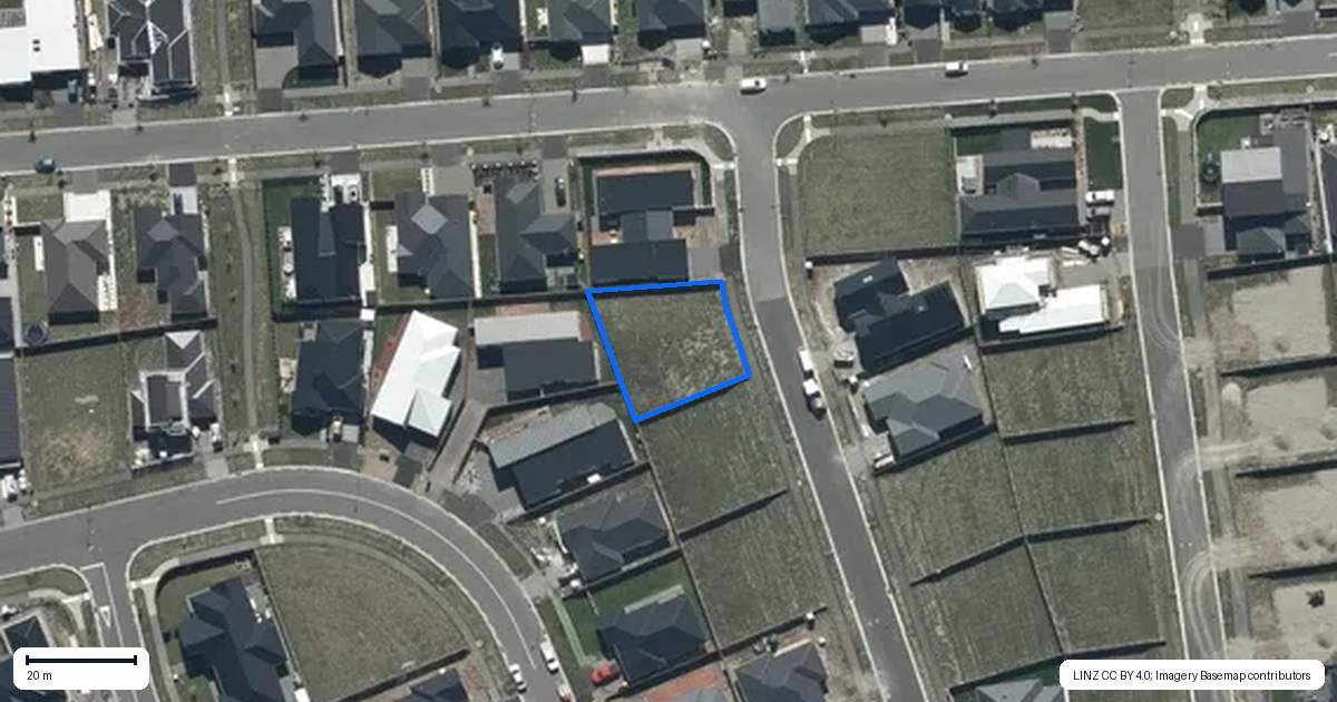 Property context map for 4 Eyles Street, Marshland, Christchurch