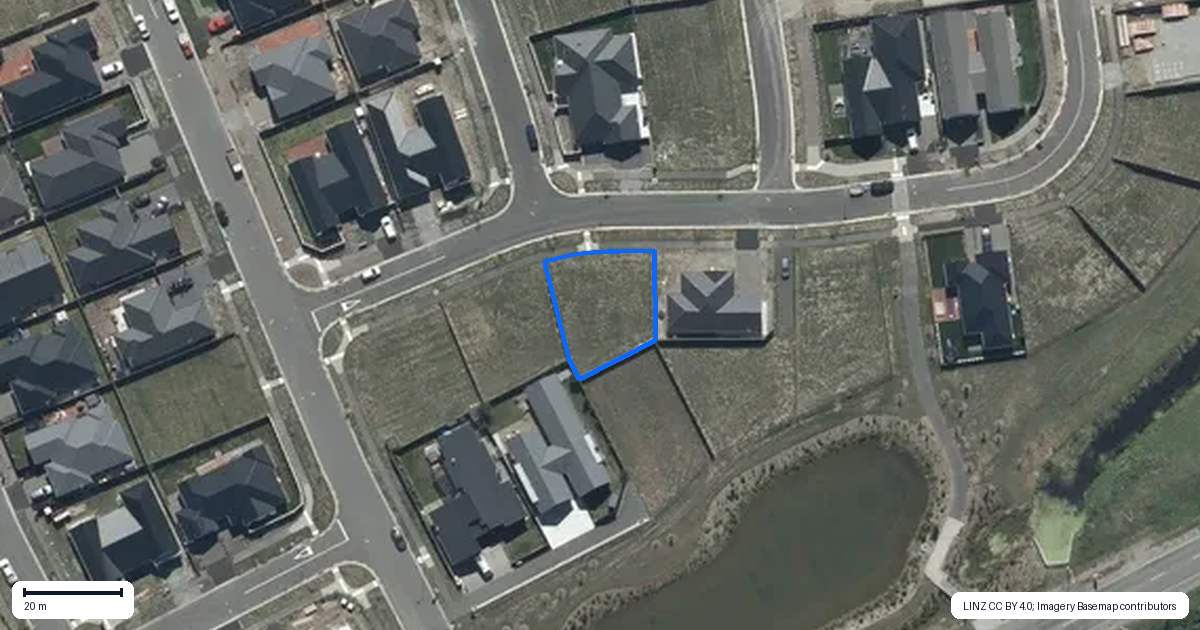 Property context map for 79 Timara Crescent, Marshland, Christchurch