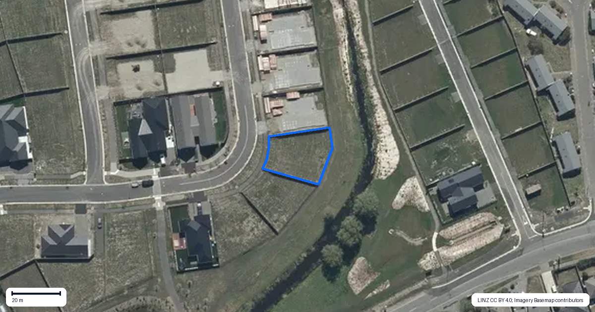 Property context map for 65 Timara Crescent, Marshland, Christchurch