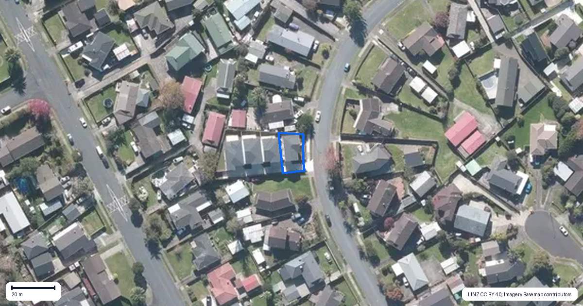 Property context map for 23A Studfall Street, Pakuranga Heights, Auckland