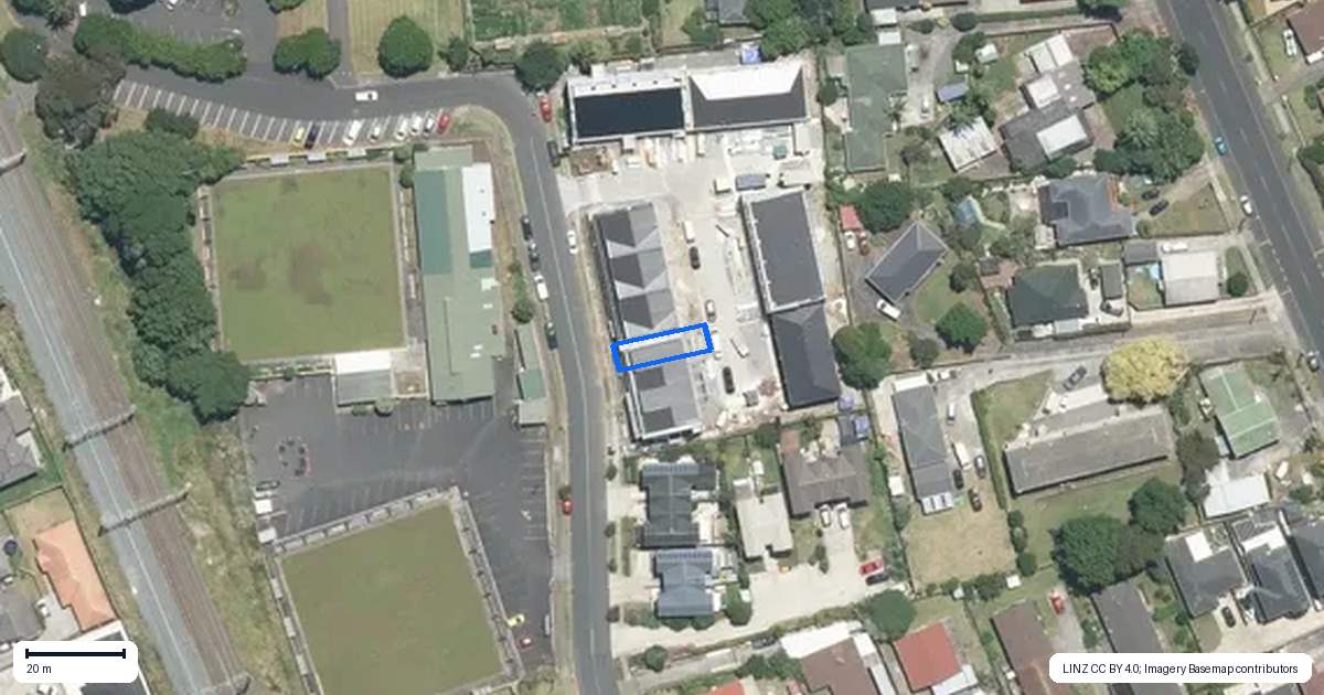 Property context map for 97 Cambridge Terrace, Papatoetoe, Auckland