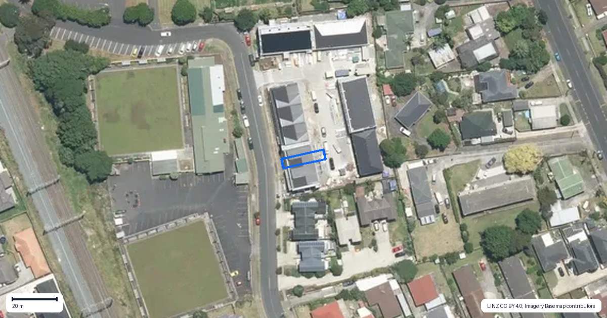 Property context map for 95 Cambridge Terrace, Papatoetoe, Auckland