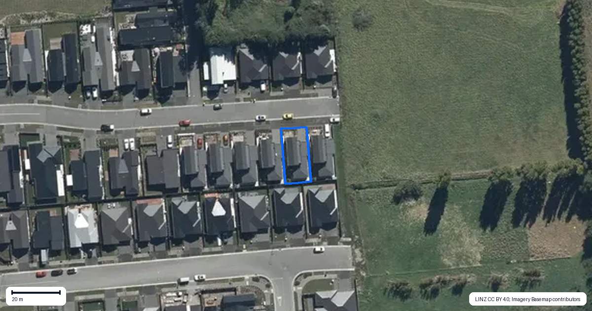 Property context map for 31 Collies Road, Casebrook, Christchurch