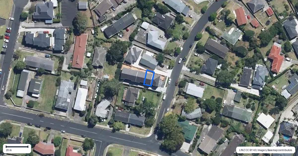 Property context map for 6B Portadown Avenue, Pakuranga Heights, Auckland
