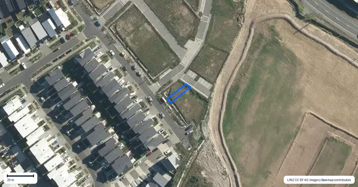 Property context map for 5/55 Tahetoka Street, Westgate, Auckland