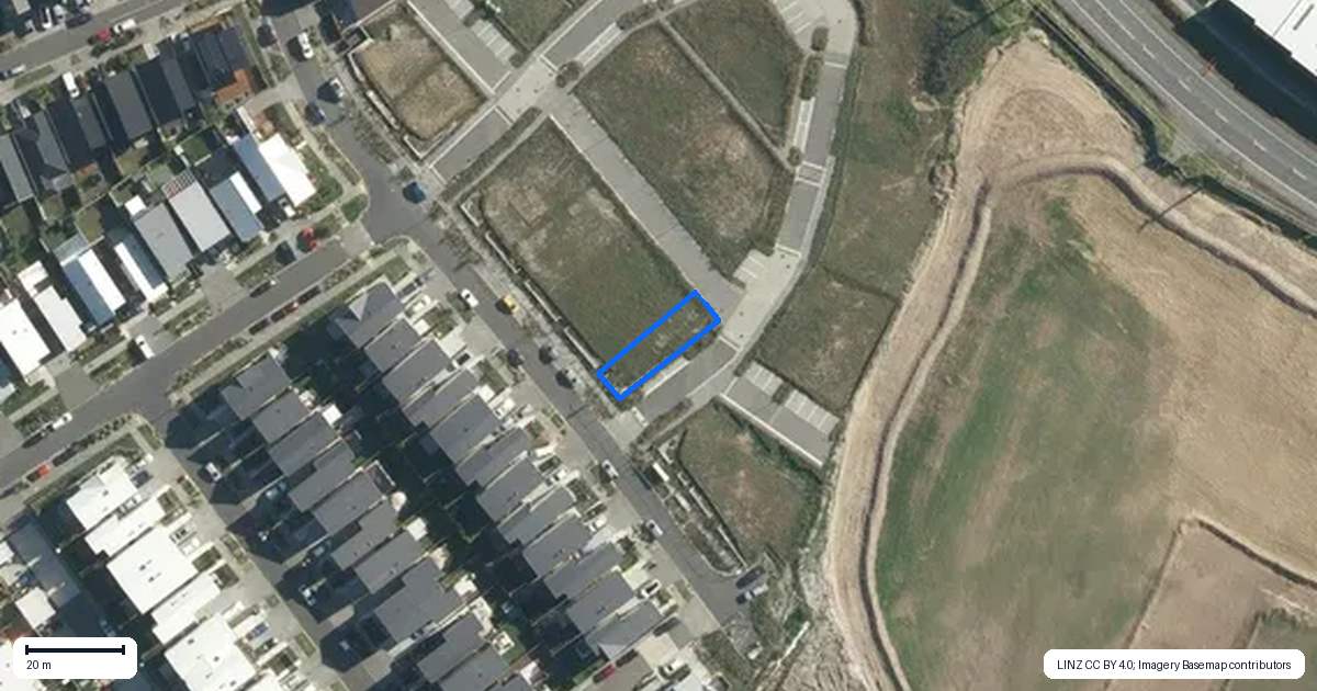 Property context map for 1/57 Tahetoka Street, Westgate, Auckland