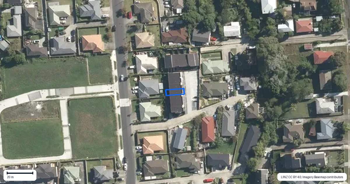Property context map for 4/24 Mili Way, Ranui, Auckland