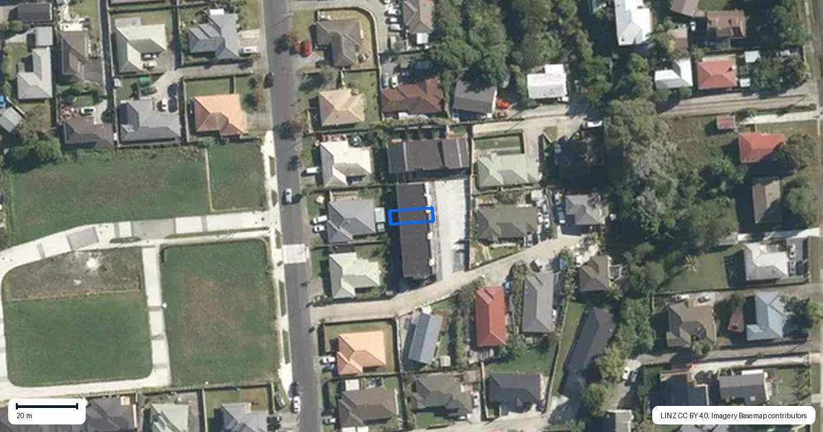 Property context map for 5/24 Mili Way, Ranui, Auckland
