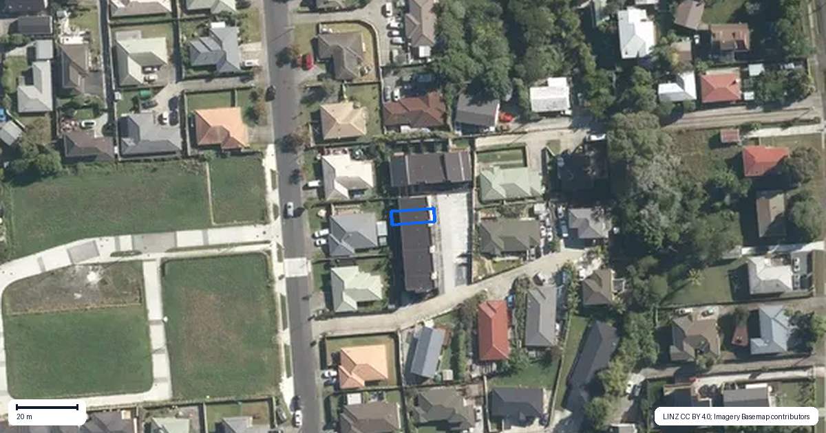 Property context map for 6/24 Mili Way, Ranui, Auckland