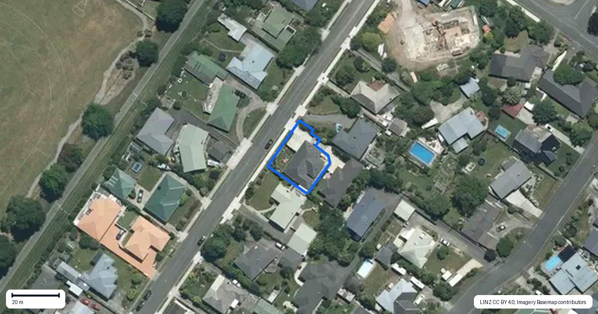 Property context map for 23 Neale Avenue, Stoke, Nelson