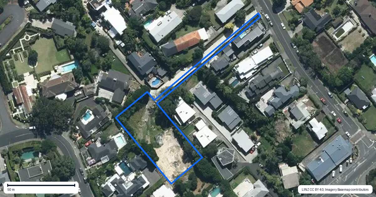 Property context map for 18 Grampian Road, Saint Heliers, Auckland