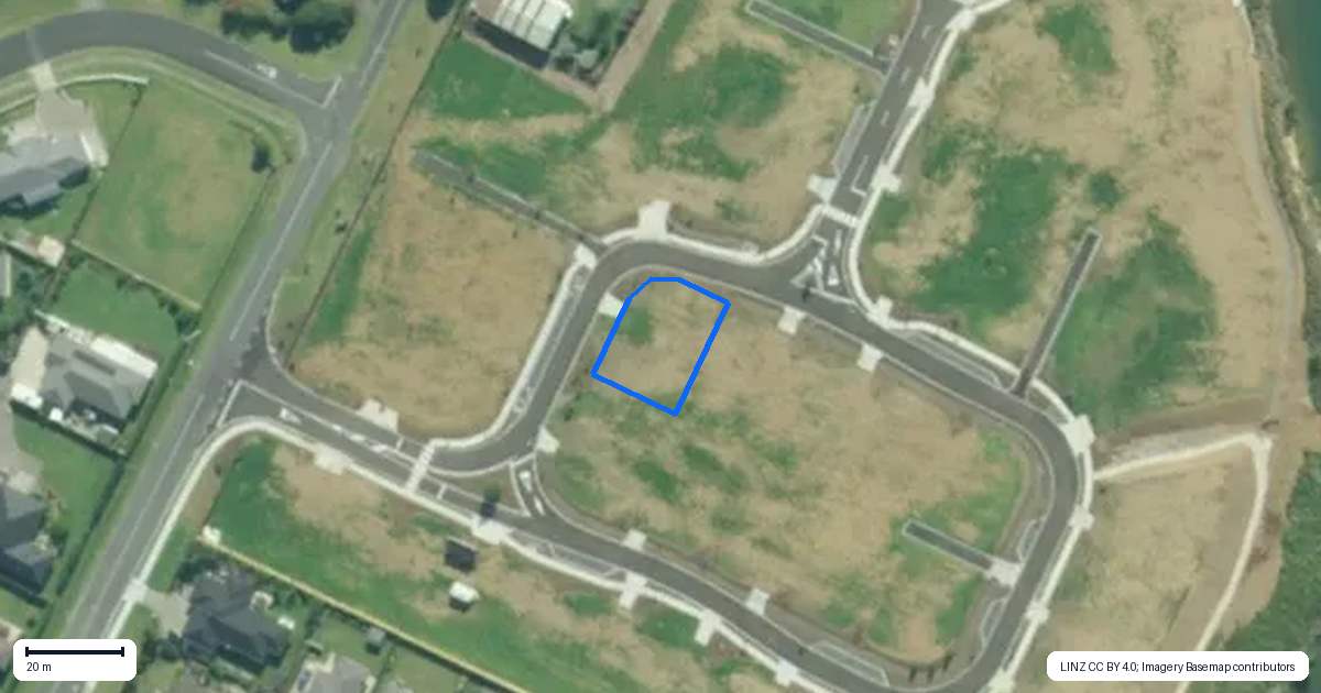 Property context map for 4 Three Rivers Lane, Waipu