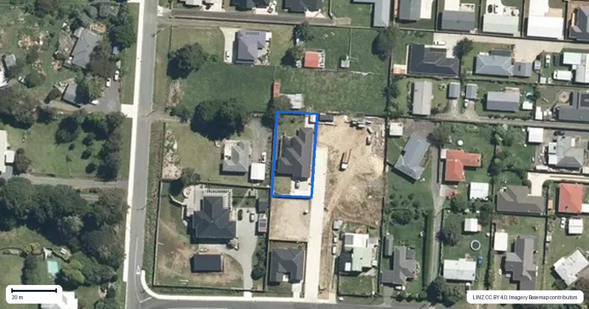 Property context map for 29B McAndrew Street, Kihikihi, Te Awamutu