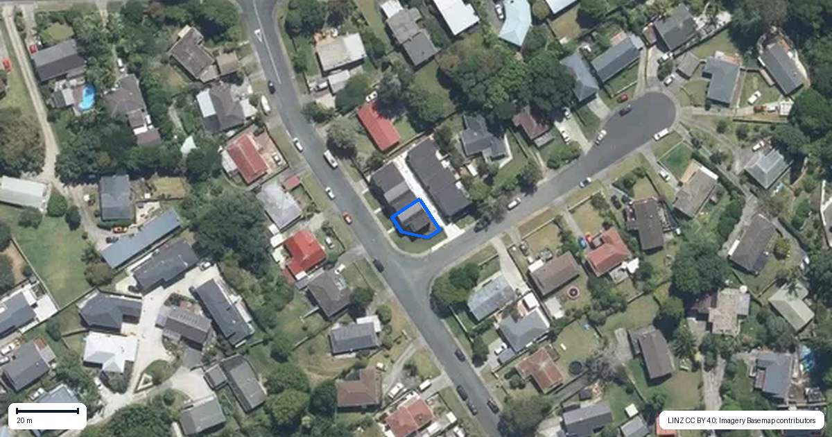 Property context map for 2A Garner Place, Glenfield, Auckland