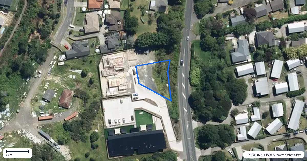 Property context map for 41E Candia Road, Swanson, Auckland