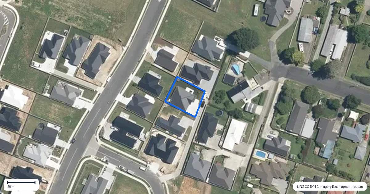 Property context map for 8 Strawberry Drive, Matamata