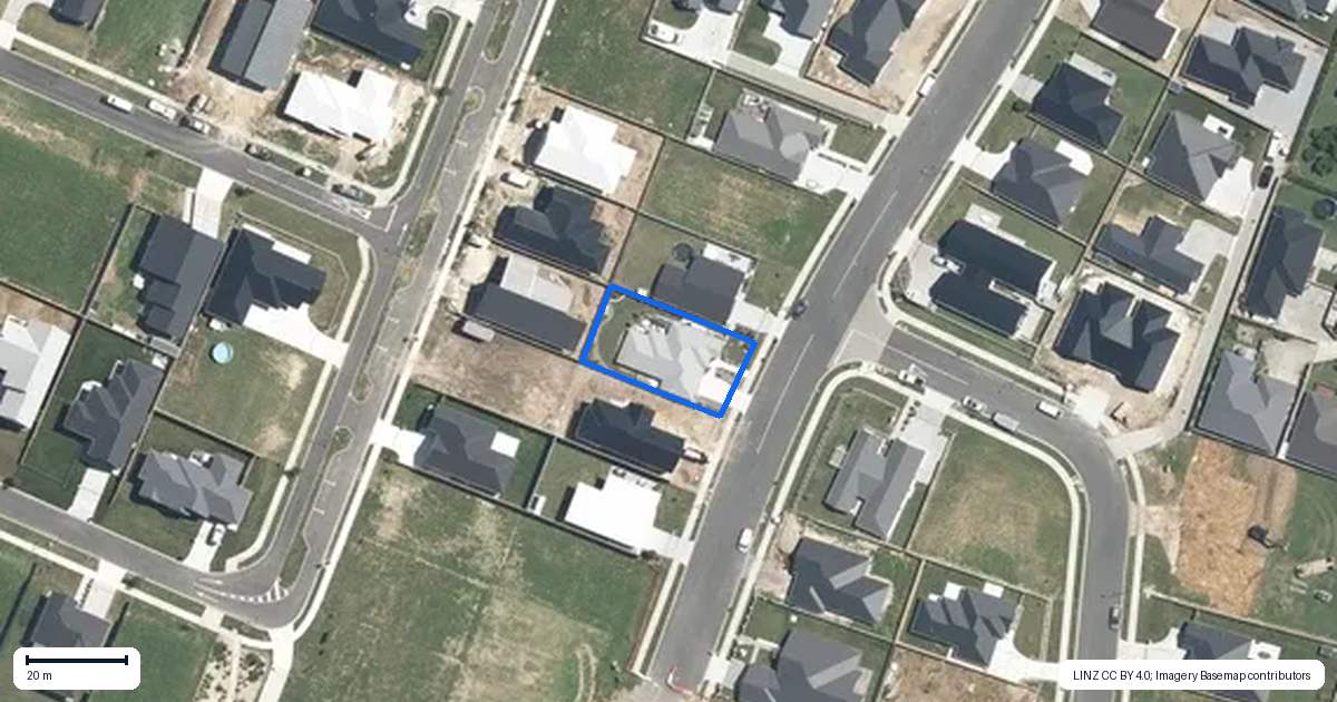 Property context map for 59 Hampton Terrace, Matamata