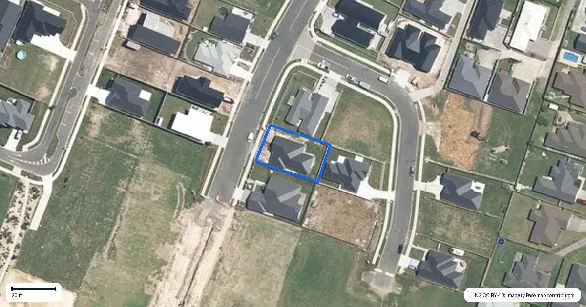 Property context map for 62 Hampton Terrace, Matamata